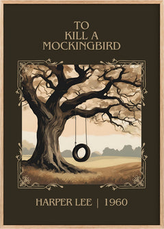 To Kill A Mockingbird Classic Book Art Print by Harper Lee