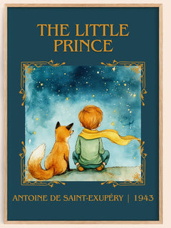 The Little Prince Classic Book Art Print by Antoine de Saint-Exupéry