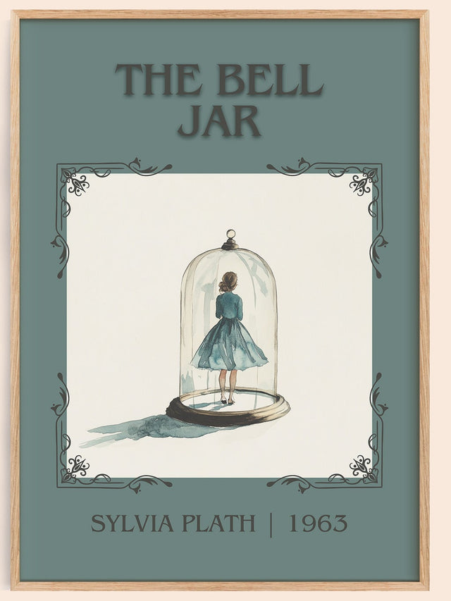 The Bell Jar Classic Book Art Print by Sylvia Plath