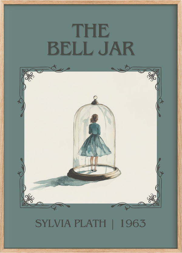 The Bell Jar Classic Book Art Print by Sylvia Plath