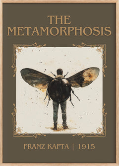 Metamorphosis Classic Book Art Print by Frank Kafka
