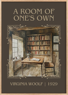 A Room Of One's Own Classic Book Art Print by Virginia Woolf