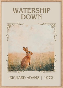 Watership Down Classic Book Art Print by Richard Adams