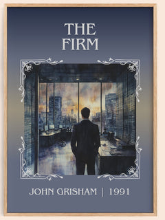 The Firm Classic Book Art Print by John Grisham