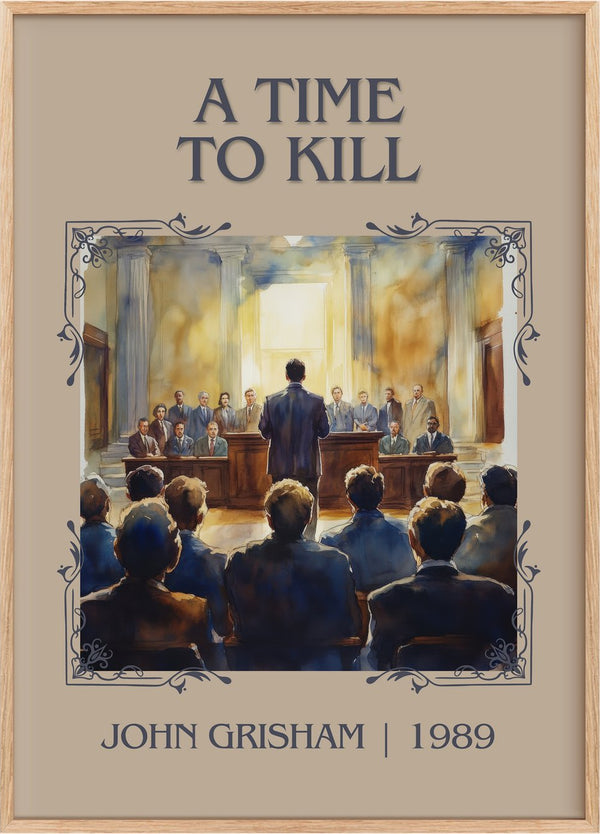 A Time to Kill Classic Book Art Print by John Grisham