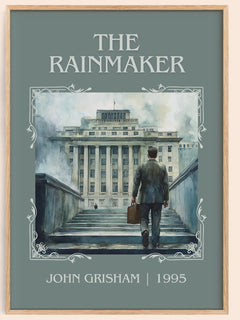 The Rainmaker Classic Book Art Print by John Grisham