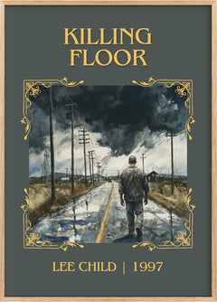 Killing Floor Classic Book Art Print by Lee Child
