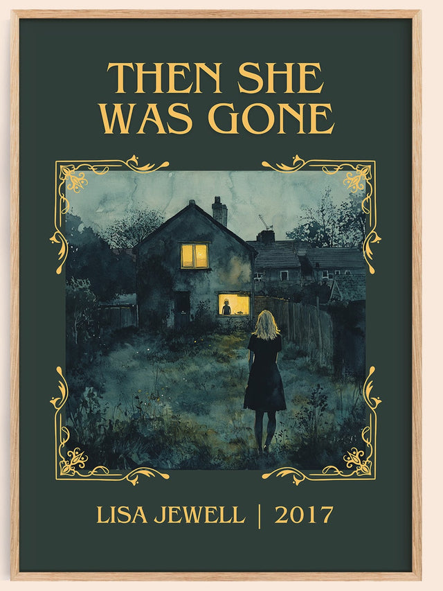 Then She Was Gone Classic Book Art Print by Lisa Jewell