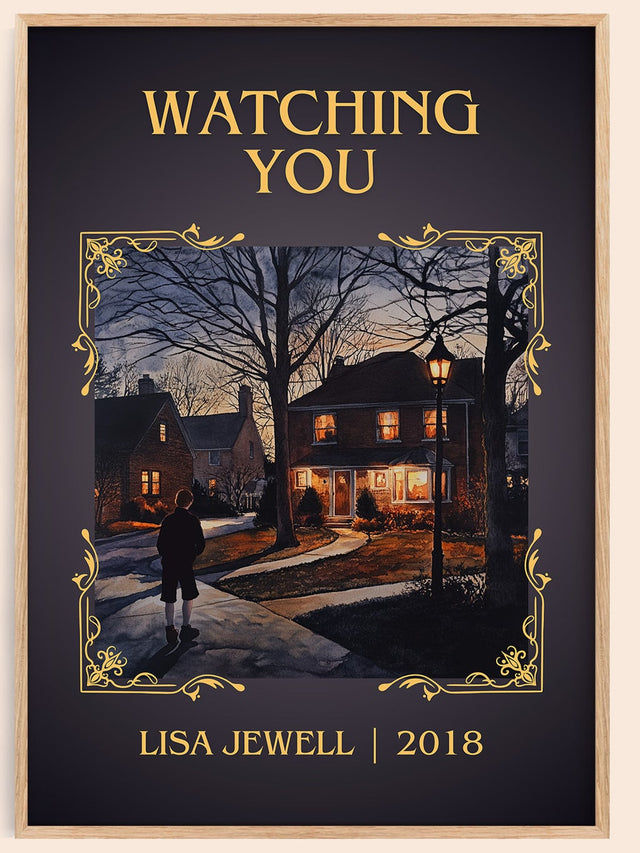 Watching You Classic Book Art Print by Lisa Jewell