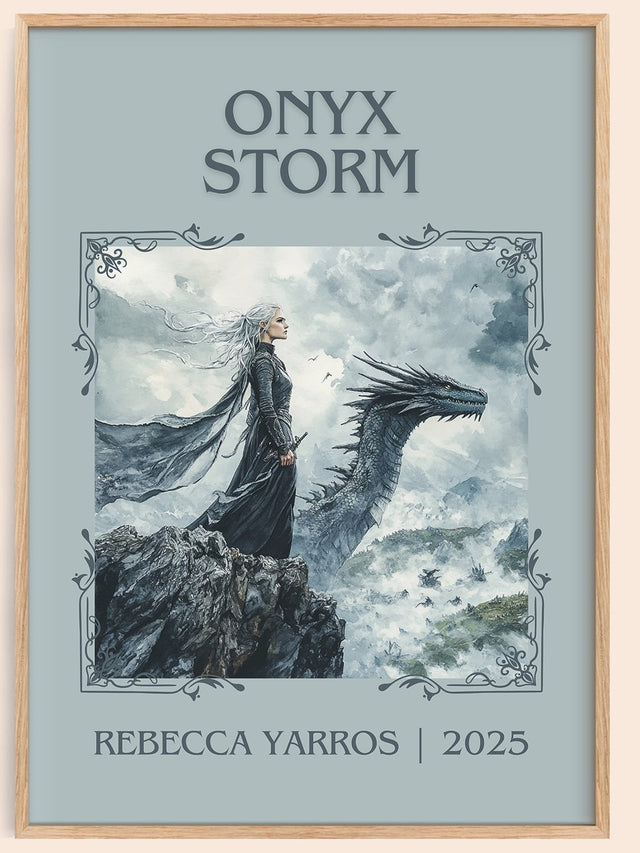 Onyx Storm Classic Book Art Print by Rebecca Yarros