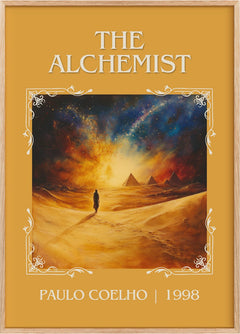 The Alchemist Classic Book Art Print by Paulo Coelho
