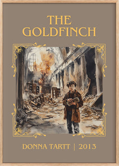 The Goldfinch Classic Book Art Print by Donna Tartt