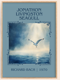 Jonathan Livingston Seagull Classic Book Art Print by RICHARD BACH