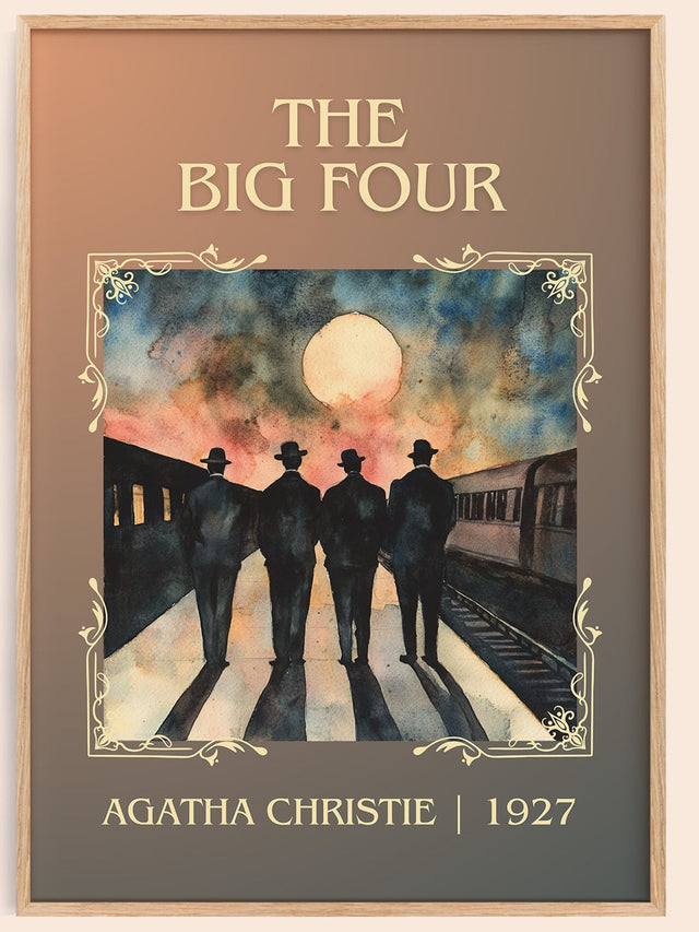 The Big Four Classic Book Art Print by Agatha Christie