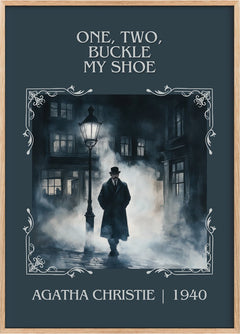 One, Two, Buckle My Shoe Classic Book Art Print by Agatha Christie