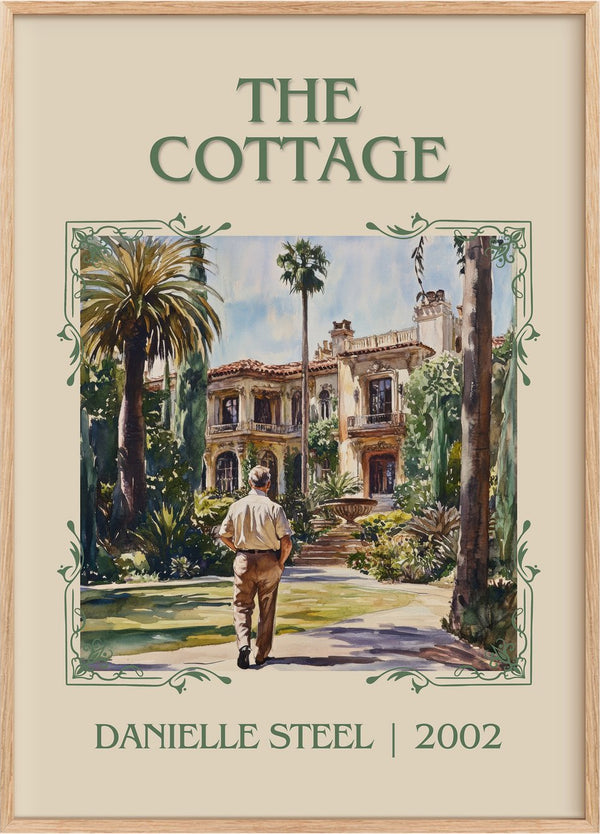 The Cottage Classic Book Art Print by Danielle Steel