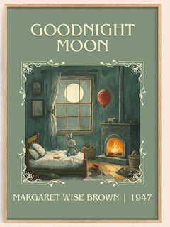 Good Night Moon Classic Book Art Print by Margaret Wise Brown