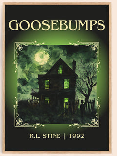 Goosebumps Classic Book Art Print by R.L. Stine