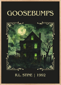 Goosebumps Classic Book Art Print by R.L. Stine