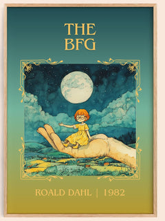 The BFG Classic Book Art Print by Roald Dahl