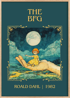 The BFG Classic Book Art Print by Roald Dahl
