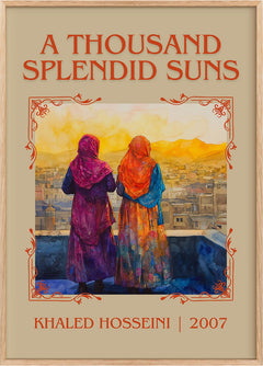 A Thousand Splendid Suns Classic Book Art Print by Khaled Hosseini