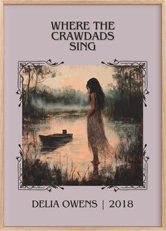 Where the Crawdads Sing Classic Book Art Print by Delia Owens