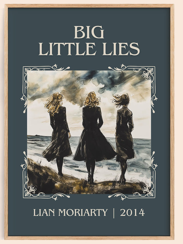 Big Little Lies Classic Book Art Print by Lian Moriarty