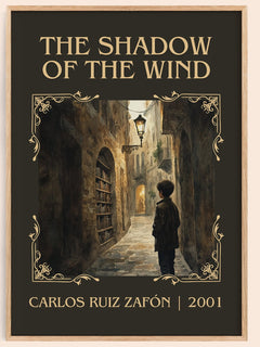 The Shadow Of The Wind Classic Book Art Print by Carlos Ruiz Zafón