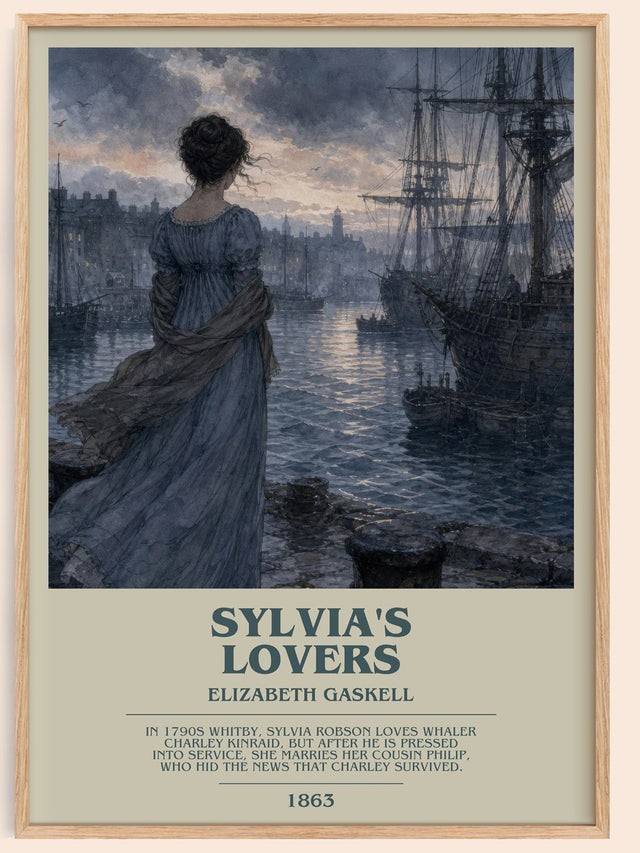 Sylvia'S Lovers Bookish Wall Art by Elizabeth Gaskell