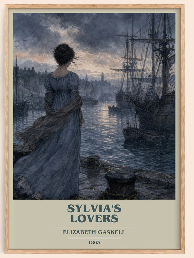 Sylvia'S Lovers Book Cover Poster by Elizabeth Gaskell
