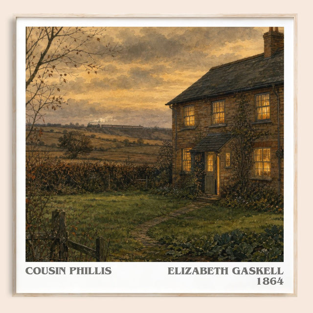Cousin Phillis Literary Art Print by Elizabeth Gaskell