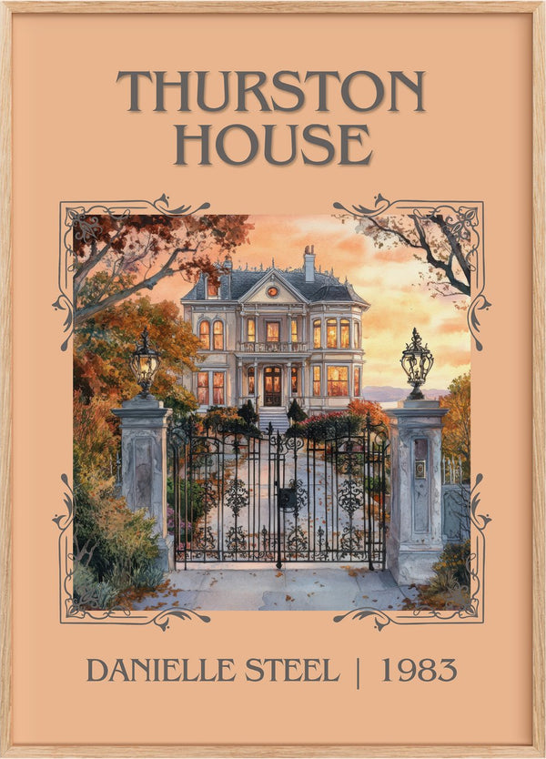 Thurston House Classic Book Art Print by Danielle Steel