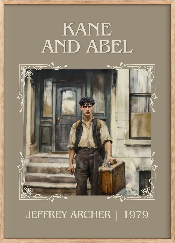 Kane and Abel Classic Book Art Print by Jeffrey Archer