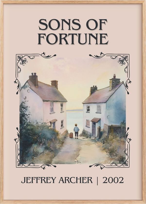 Sons of Fortune Classic Book Art Print by Jeffrey Archer