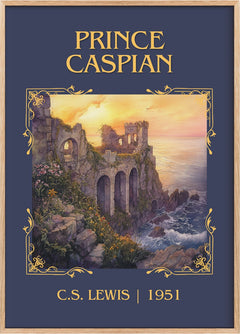 Prince Caspian Classic Book Art Print by C.S. Lewis