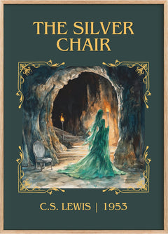 The Silver Chair Classic Book Art Print by C. S. Lewis