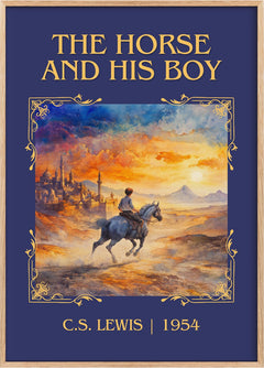 The Horse and his Boy Classic Book Art Print by C. S. Lewis