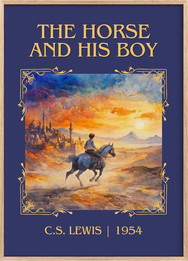 The Horse and his Boy Classic Book Art Print by C. S. Lewis
