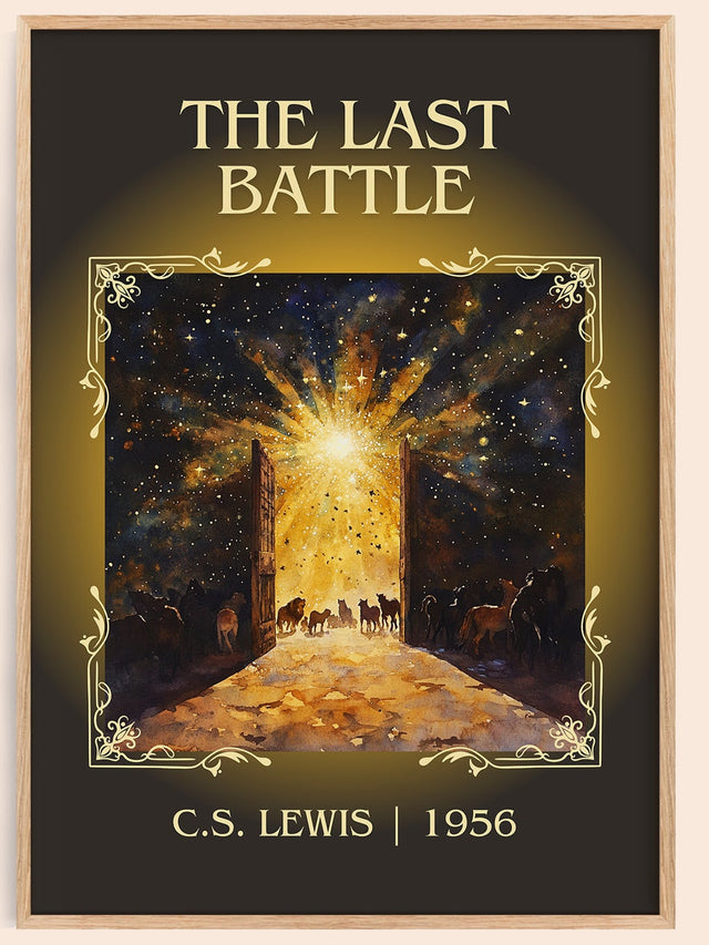 The Last Battle Classic Book Art Print by C. S. Lewis