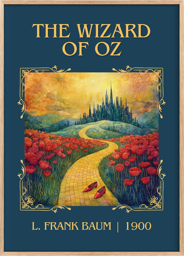 The Wizard Of Oz Classic Book Art Print by L. Frank Baum