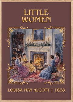 Little Women Classic Book Art Print by Louisa May Alcott