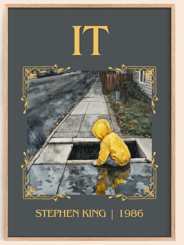 It Classic Book Art Print by Stephen King