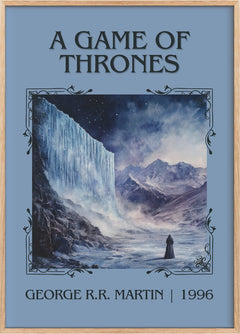 A Game Of Thrones Classic Book Art Print by George R.R. Martin