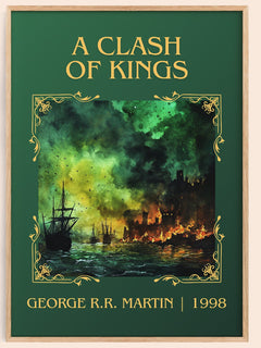 A Clash of Kings Classic Book Art Print by George R. R. Martin
