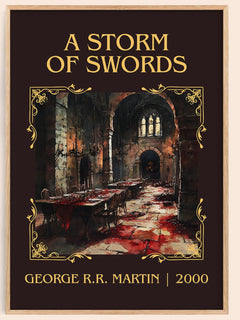 A Storm of Swords Classic Book Art Print by George R. R. Martin