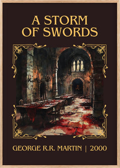 A Storm of Swords Classic Book Art Print by George R. R. Martin