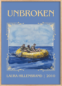 Unbroken Classic Book Art Print by Laura Hillenbrand