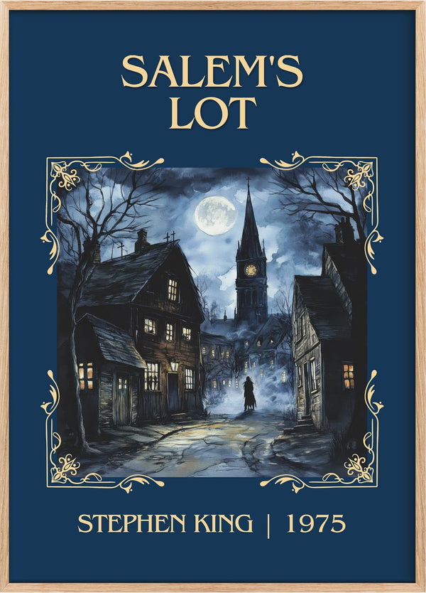 Salem's Lot Classic Book Art Print by Stephen King