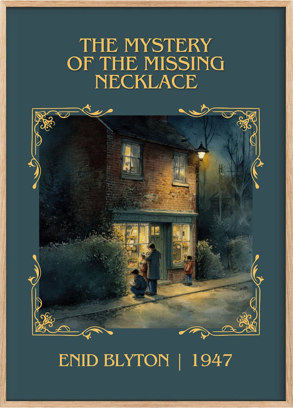 Mystery Of The Missing Necklace Classic Book Art Print by Enid Blyton